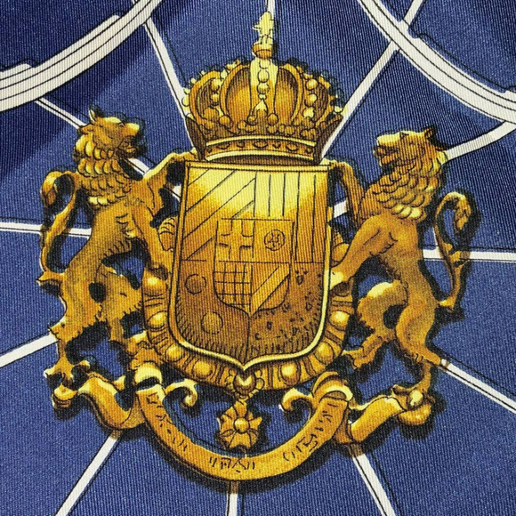 Hermes Springs 100% Silk Scarf by Philippe Ledoux 90cm × 90cm Square Carre - Picture 13 of 16